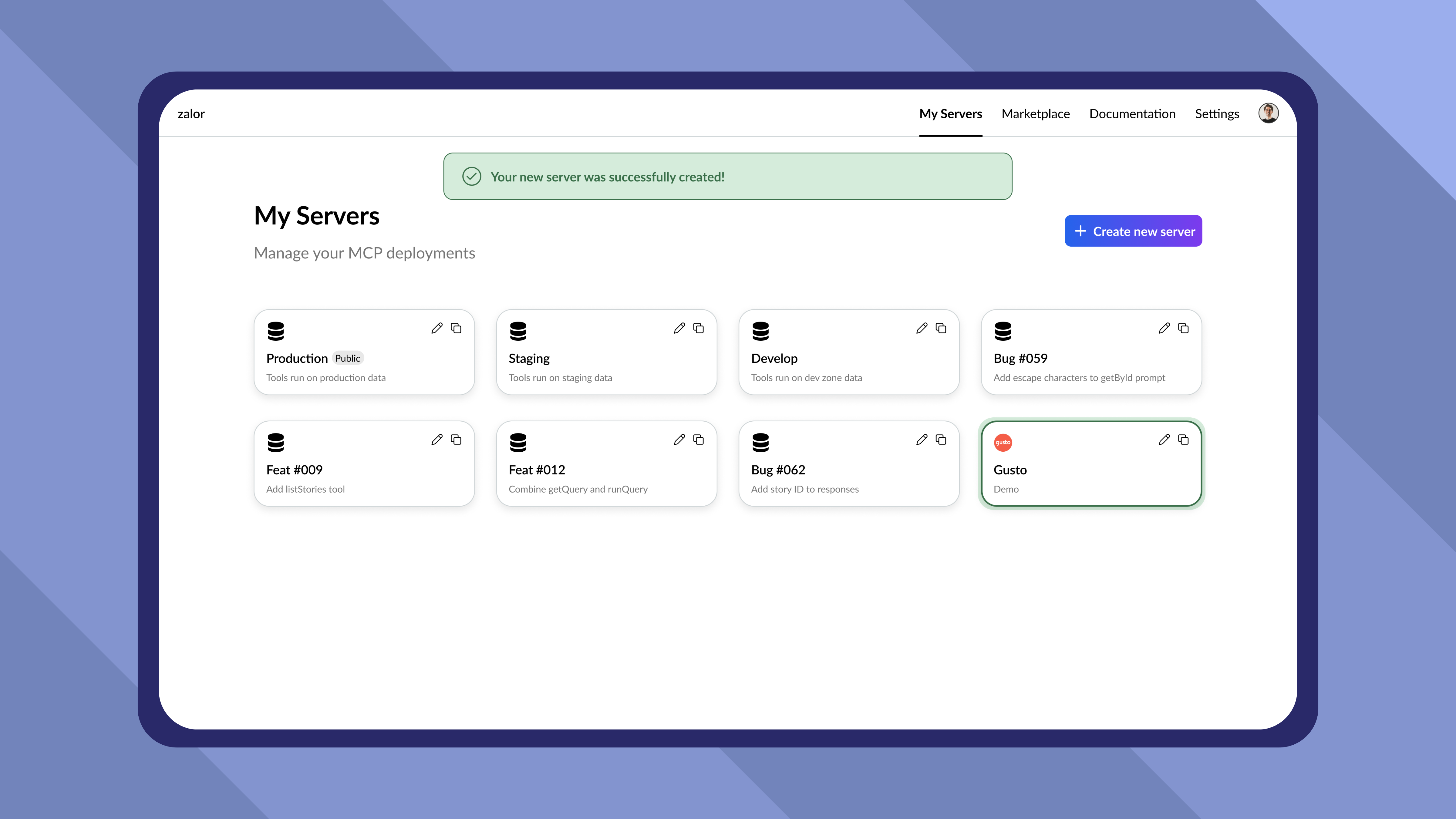 Managed MCP Platform Demo
